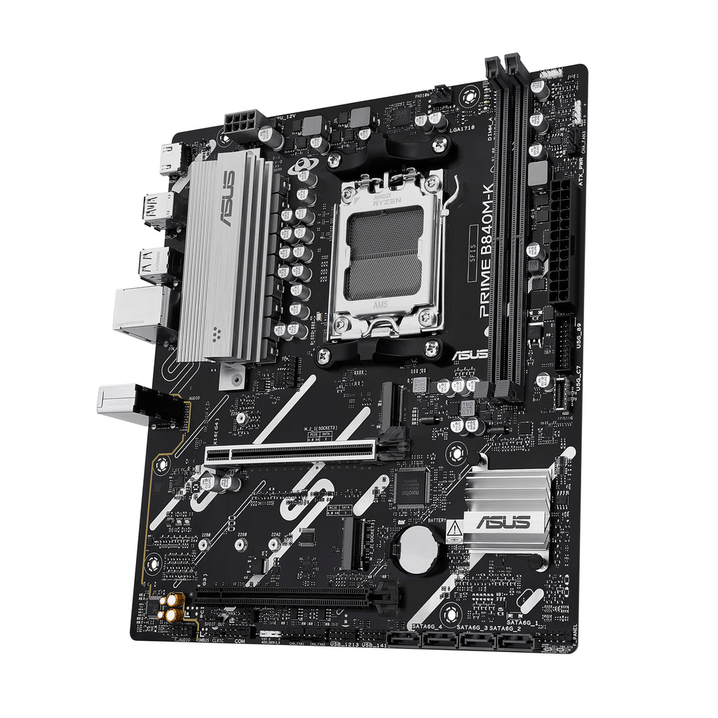 ASUS PRIME B840M-K AMD B840 Emplacement AM5 micro ATX - vue 5