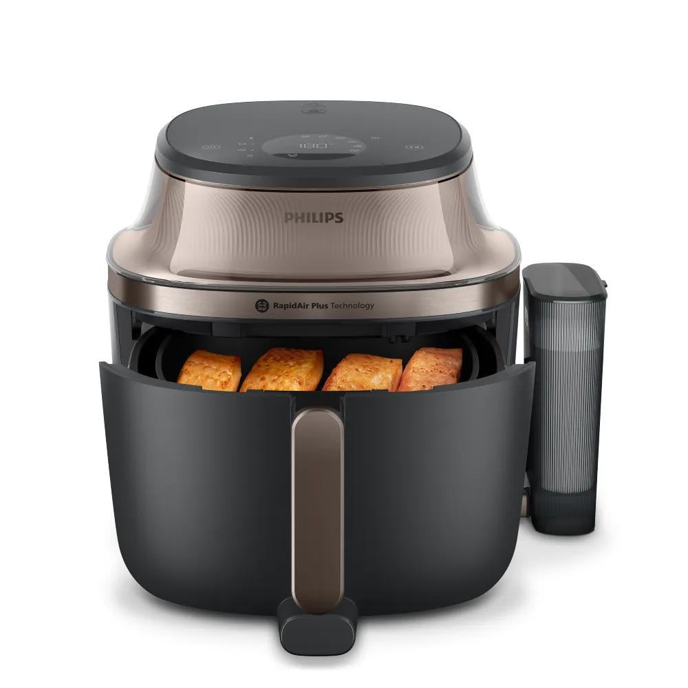 Philips 5000 series Airfryer Novaplus série 5000 avec cuisson vapeur et système coulissant 7,2 l