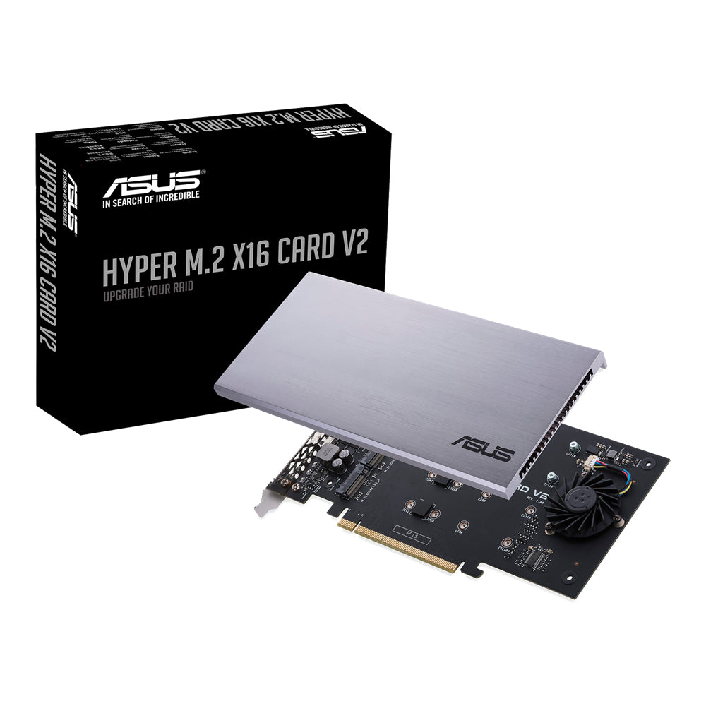ASUS HYPER M.2 X16 CARD V2 carte et adaptateur d'interfaces Interne