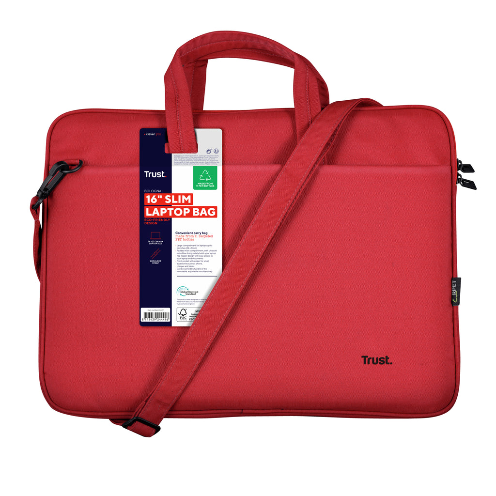 Trust Bologna 40,6 cm (16") Malette Rouge