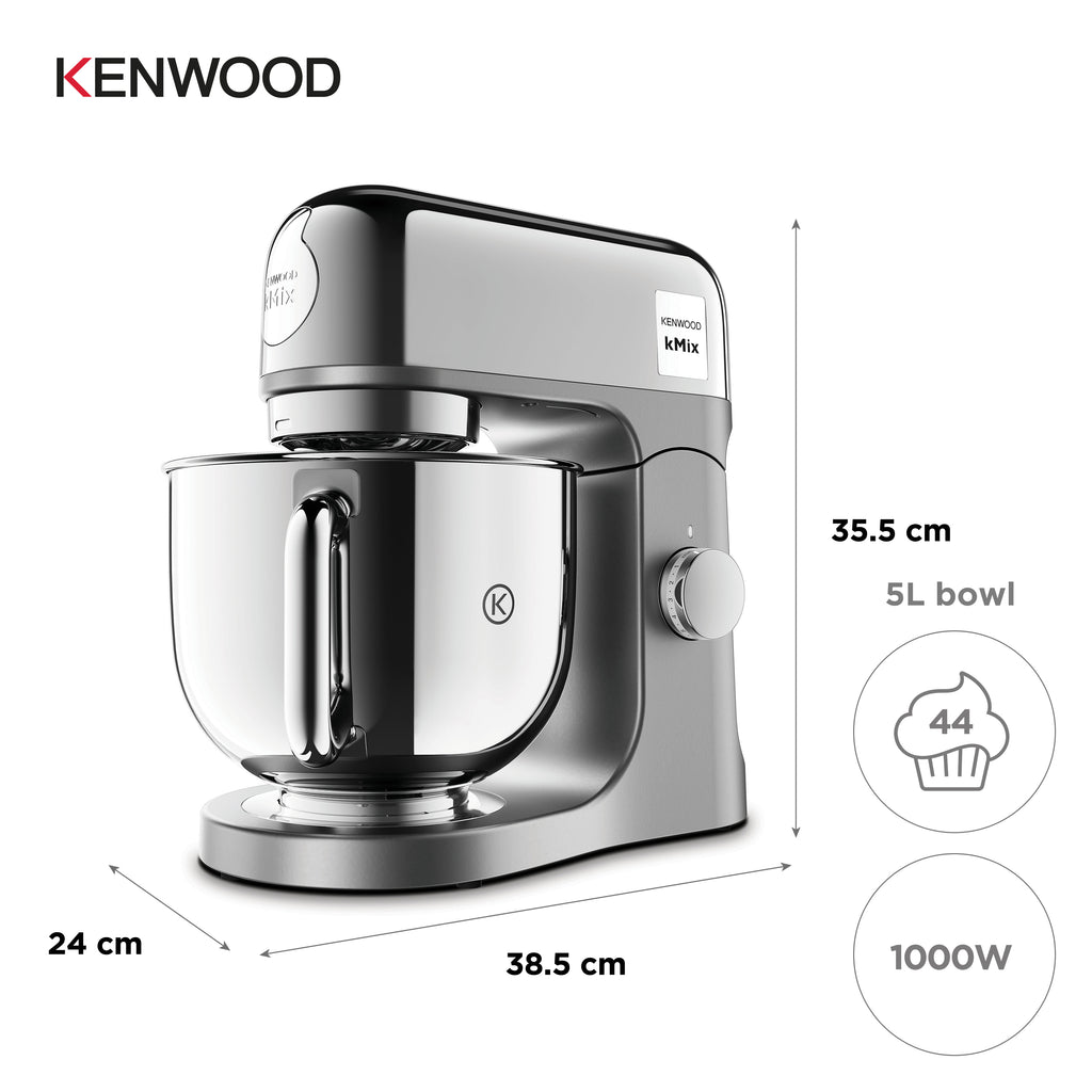 Kenwood kMix Special Edition Robot mixer 1000 W Chrome, Gris