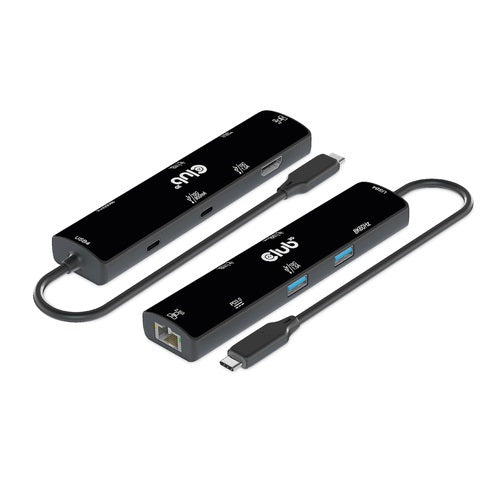 CLUB3D CSV-1599 Station d'accueil USB 3.2 Gen 1 Type-C, Noir