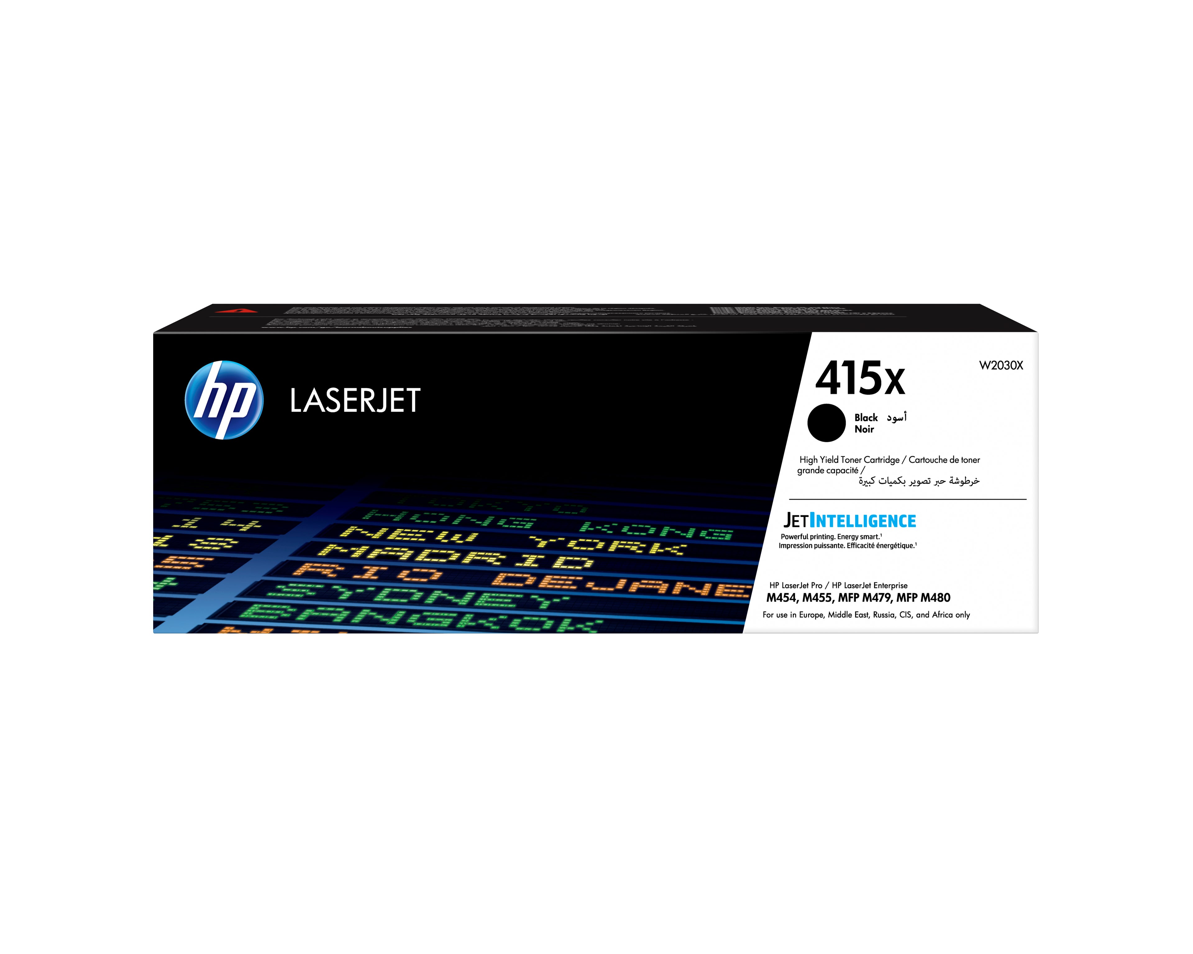 HP 415X Toner noir LaserJet authentique grande capacité