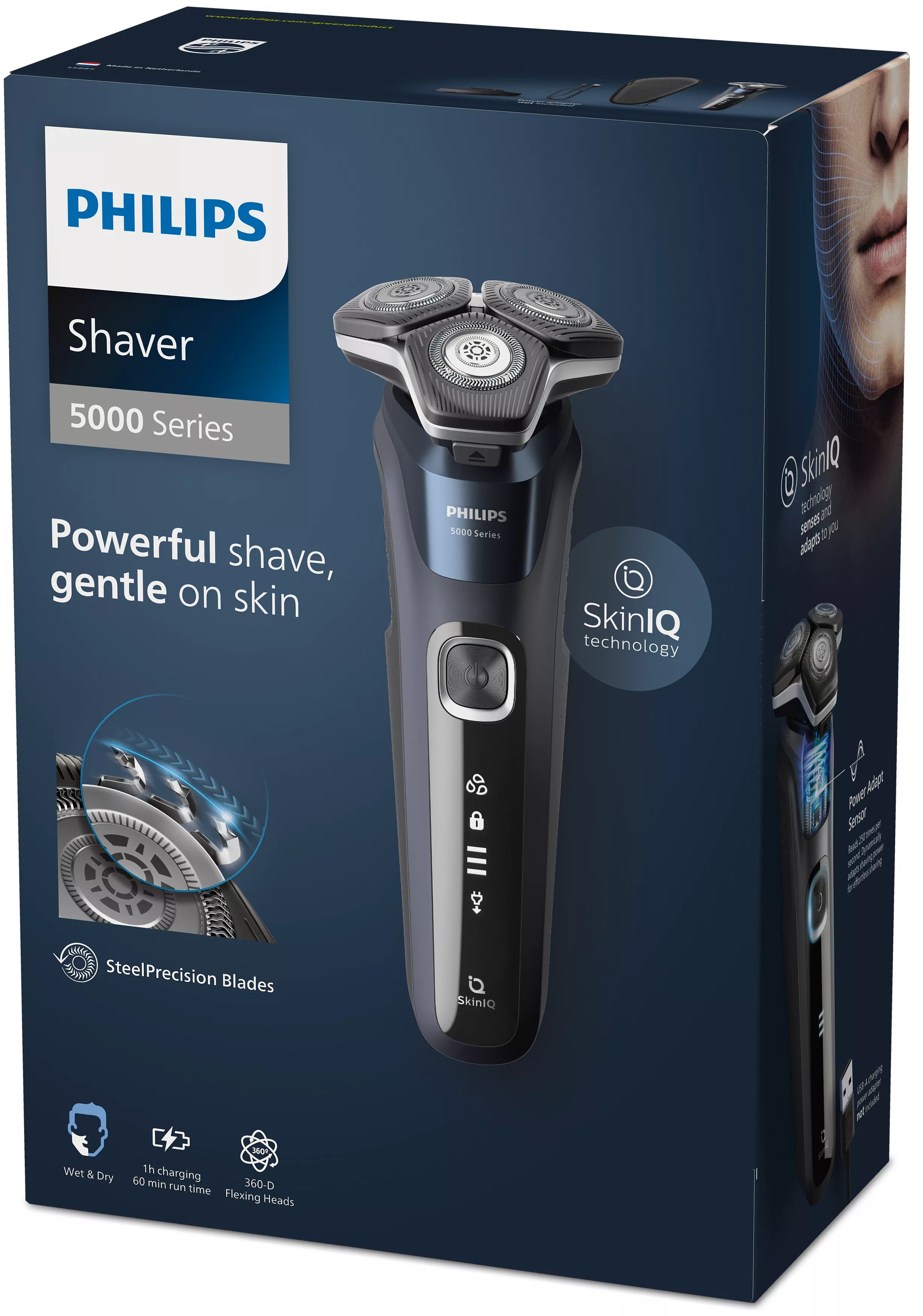 Philips SHAVER Series 5000 S5885/35 Rasoir électrique 100 % étanche