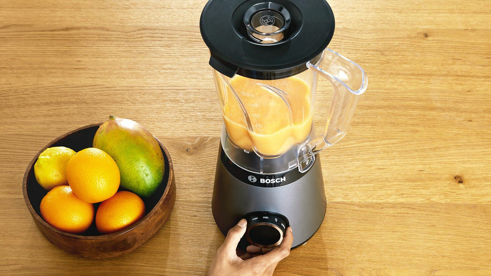 Bosch Bosch Serie 4 MMB6141S blender 1,5 L Mélangeur de table 1200 W Argent