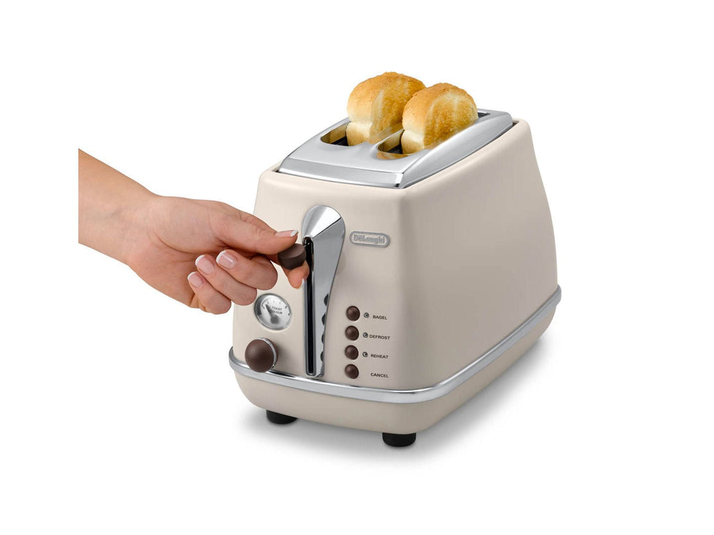 De’Longhi 2103.BG Grille-pain 2 tranches 900 W, Beige
