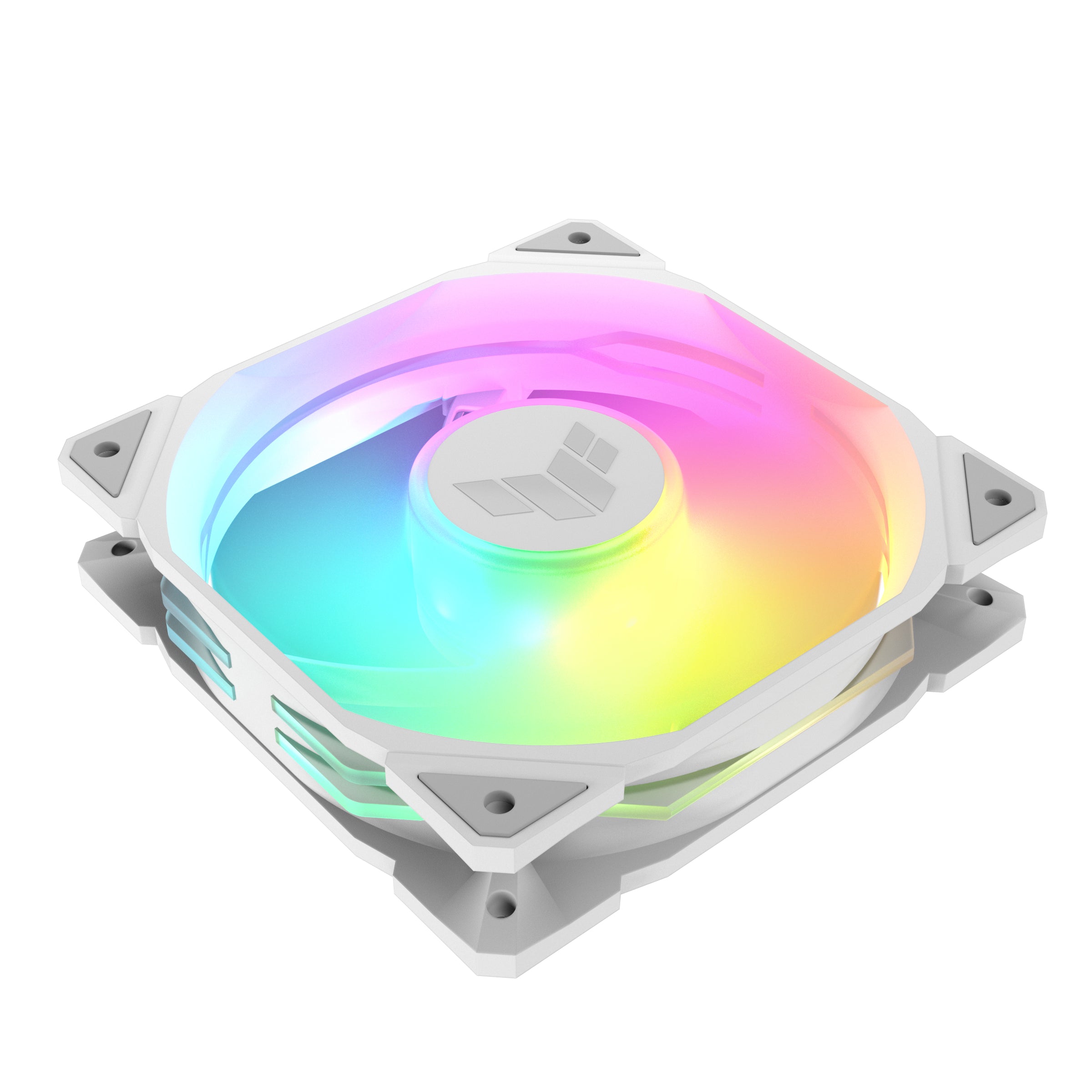 ASUS TUF GAMING TR120 ARGB REVERSE 1-pack White Boitier PC Refroidisseur d'air 12 cm Blanc