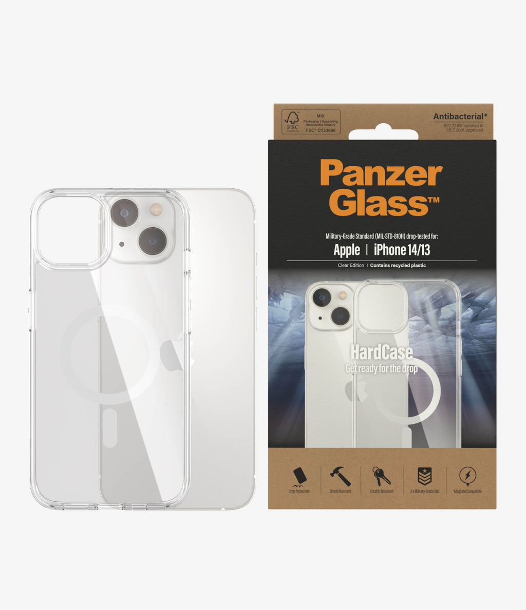 PanzerGlass HardCase MagSafe Transparent coque de protection pour téléphones portables 15,5 cm (6.1") Housse - vue 3