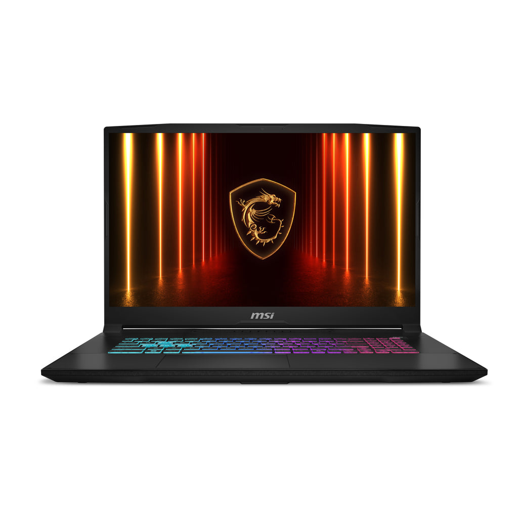 MSI Katana 17 HX B14WGK-065 Intel® Core™ i7 i7-14650HX Ordinateur portable 43,9 cm (17.3") Full HD 16 Go DDR5-SDRAM 1 To SSD NVIDIA GeForce RTX 5070 Wi-Fi 6E (802.11ax) Windows 11 Home Noir