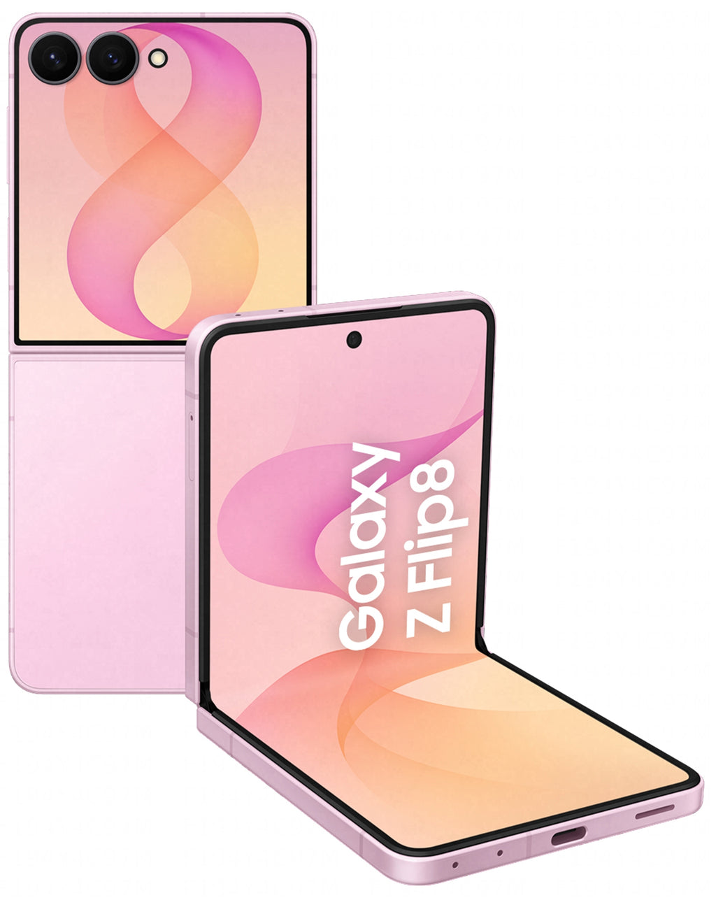 Samsung Galaxy Z Flip8 17,5 cm (6.9") Double SIM 5G USB Type-C 12 Go 256 Go 4300 mAh Rose