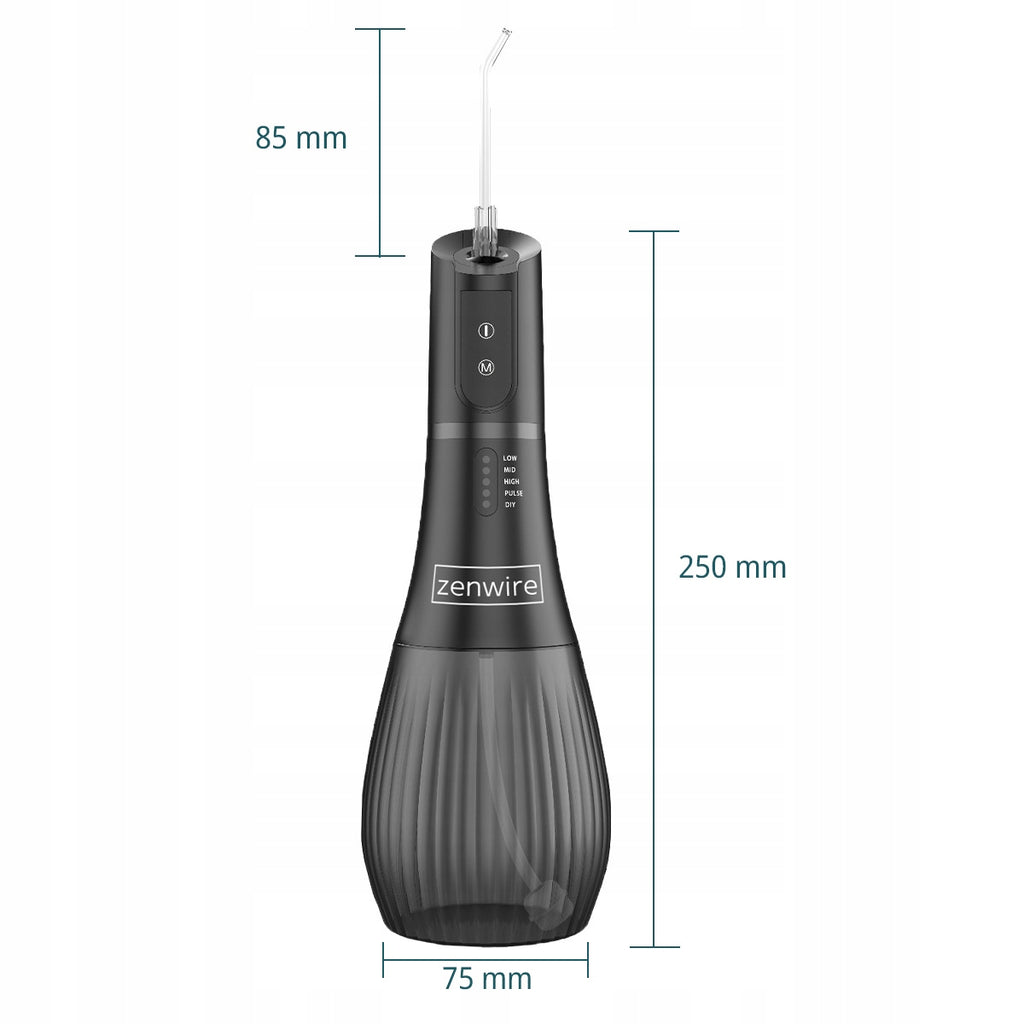 Irrigateur dentaire portable sans fil pour l'hygiène bucco-dentaire, 500 ml  Zenwire WF238