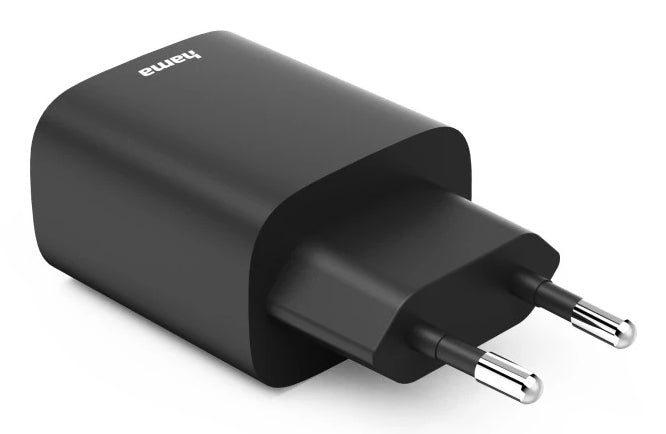 Hama 00201960 chargeur d'appareils mobiles Casque, Chargeur électrique, Smartphone, Tablette Noir Secteur Charge rapide Intérieure