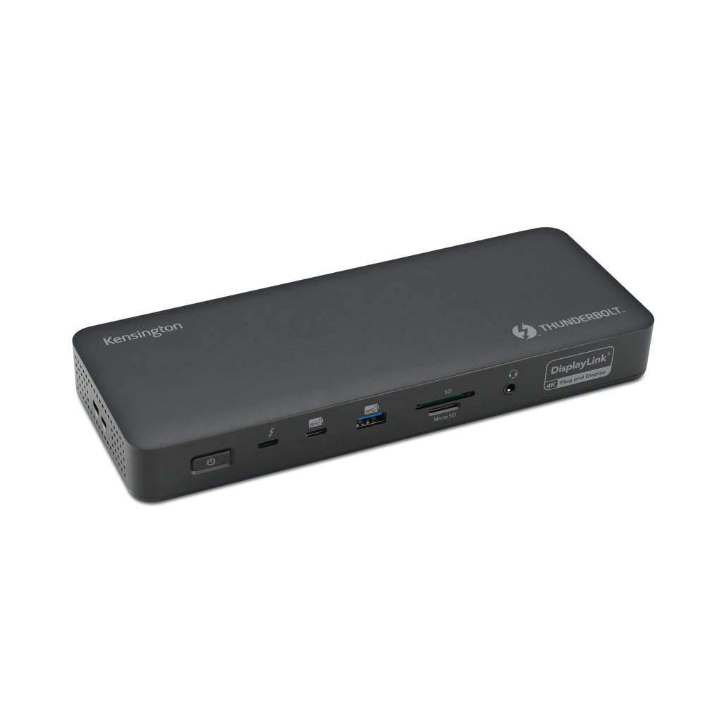 Kensington SD5920T EQ Station d’accueil hybride Thunderbolt4 avec 4 sorties vidéo 4K et technologie DisplayLink