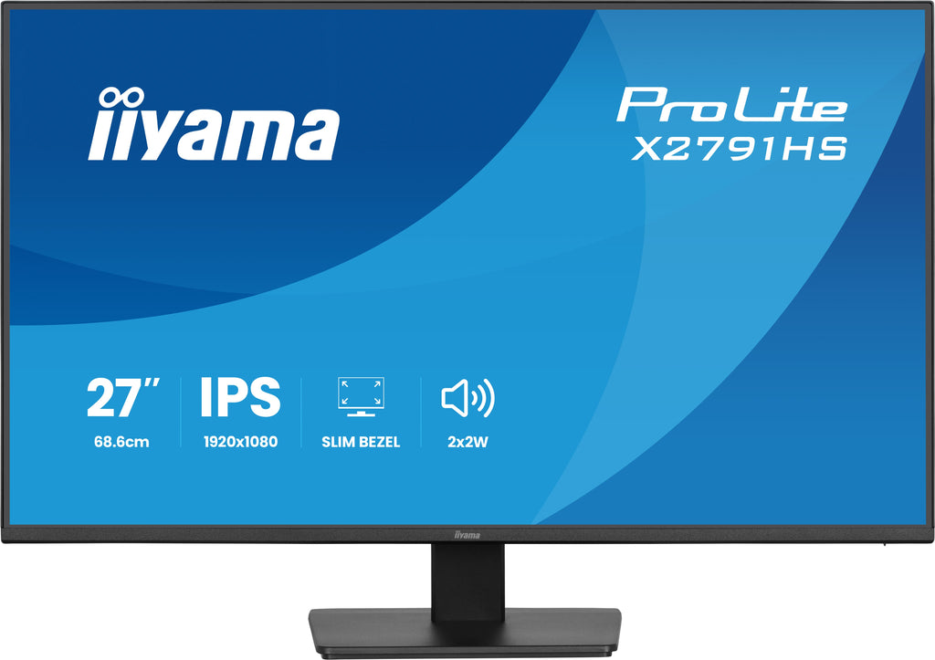 iiyama ProLite X2791HS-B1 écran plat de PC 68,6 cm (27") 1920 x 1080 pixels Full HD LED Noir