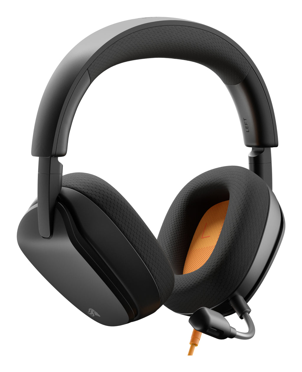 Glorious Gaming Glorious GHS Eternal - Casque gaming stéréo pour PC, PS5, PS4, Xbox, Switch. Transducteurs inclinés sur mesures, micro détachable 3,5 mm haute-clarté ajustable. Résistant, confort longue durée. Noir
