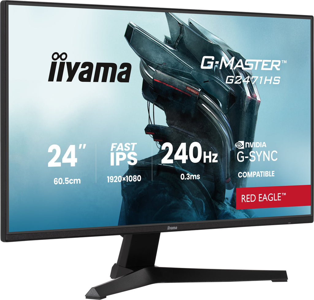 iiyama G-MASTER G2471HS-B1 Écran PC 23.8" Full HD 1920 x 1080 Noir