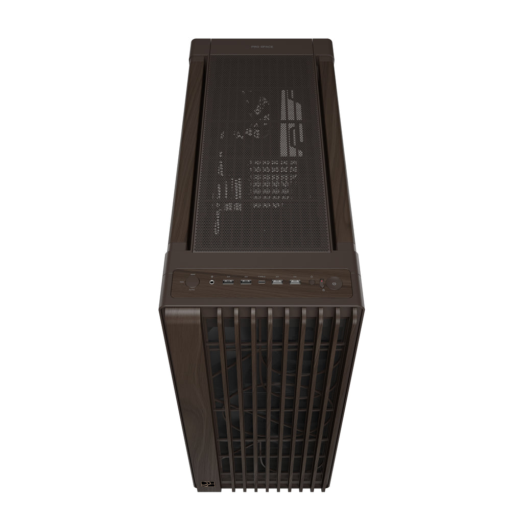 ASUS ProArt PA602 Walnut Wood Retro TG Tower Udvidet ATX - vue 5