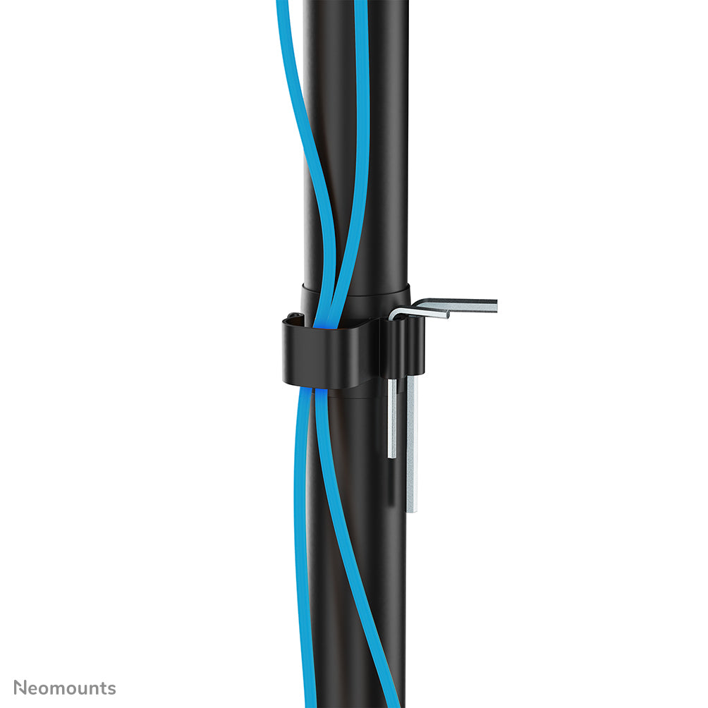 Neomounts FPMA-D550DVBLACK Support Double Écran 10-32 pouces, Installation Verticale