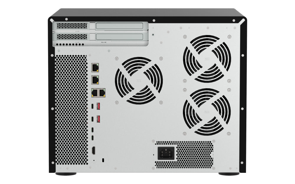 QNAP TVS-AIH1688ATX-U7-32G serveur de stockage NAS Tower 32 Go DDR5 0 To QuTS hero Noir