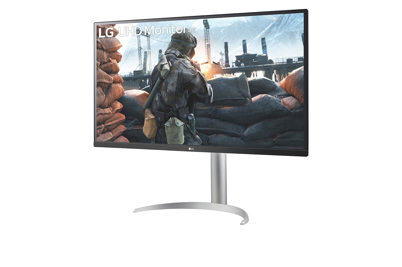 LG 27BP55U-B écran plat de PC 68,6 cm (27") 3840 x 2160 pixels 4K Ultra HD LED Argent