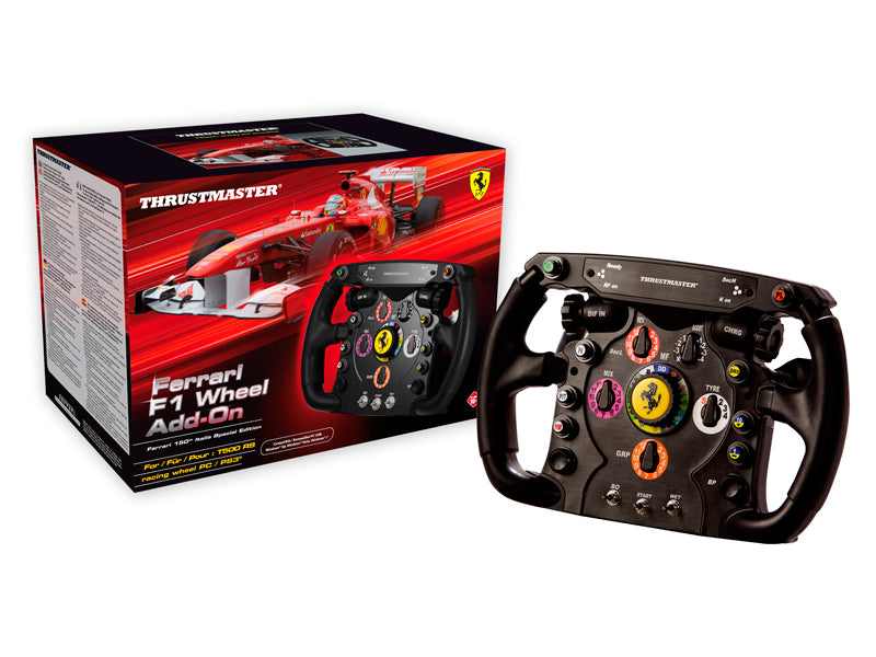 Thrustmaster Ferrari F1 Noir RF Volant Analogique pour PC, PS5, PS4, PS3 et Xbox