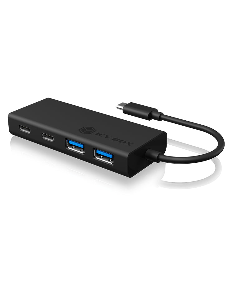 ICY BOX IB-HUB1426-CPD Hub USB 3.2 Gen 1 Type-C 5000 Mbit/s, Noir