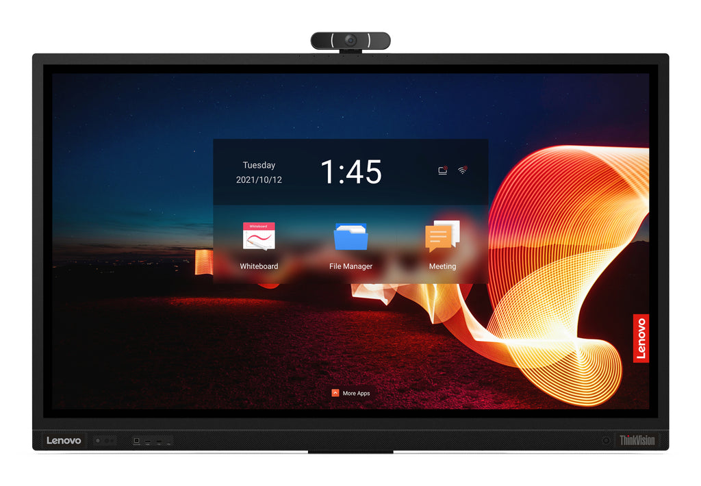 Lenovo ThinkVision T65 Écran Tactile 65" 4K Ultra HD LED Noir