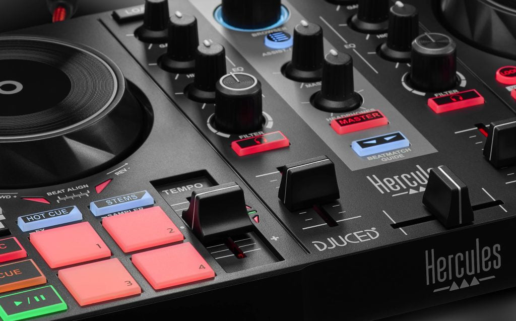 Hercules INPULSE 200 MK2 Contrôleur DJ 2 canaux Multicolore