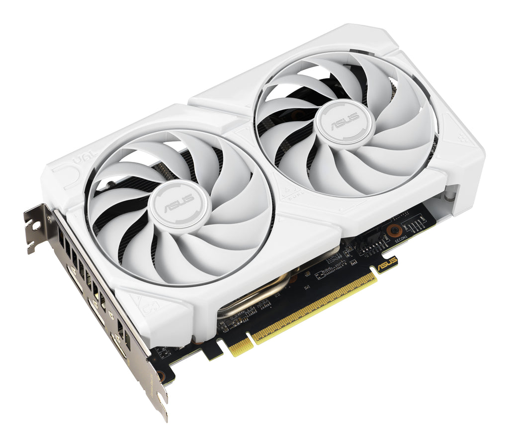 ASUS Dual Radeon RX 9060 XT 16 Go GDDR6 White