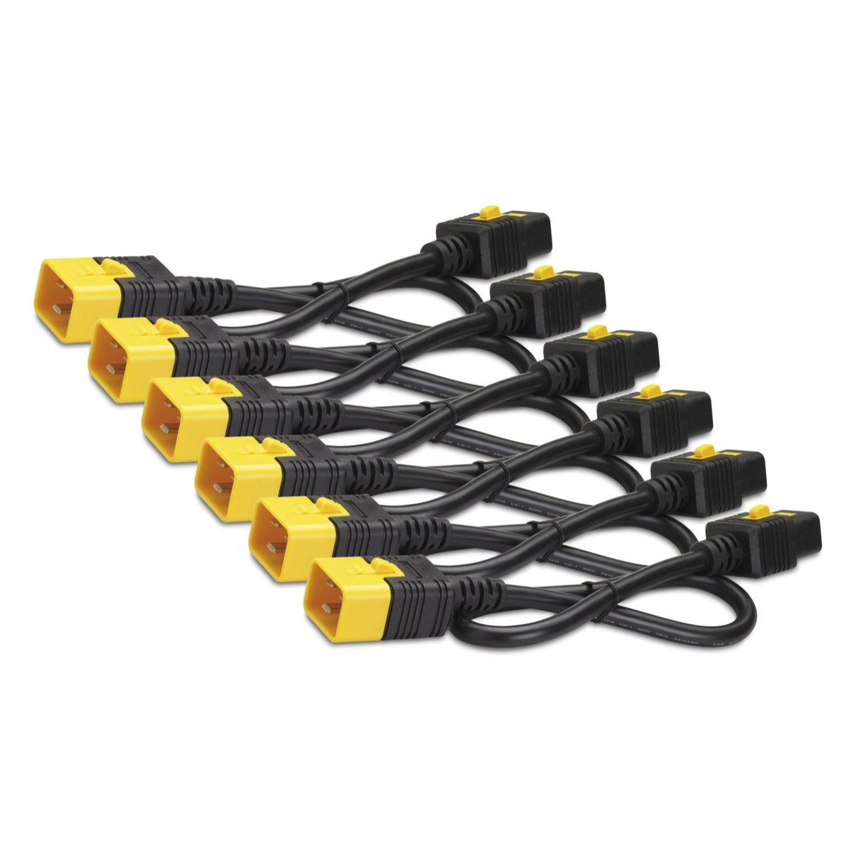 APC NetShelter - Kit cordon d'alimentation - Verrouillable - 6 câbles - 1,83m
