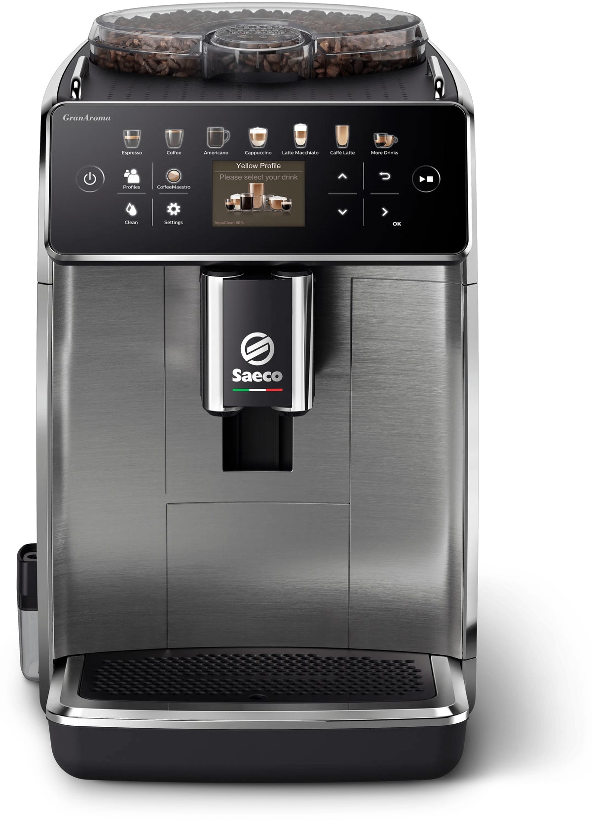 Saeco Machine espresso entièrement automatique GranAroma SM6585/00