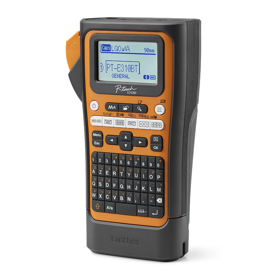 Brother PT-E310BTVP imprimante pour étiquettes Transfert thermique 180 x 180 DPI 20 mm/sec Avec fil &sans fil HSE/TZe Bl