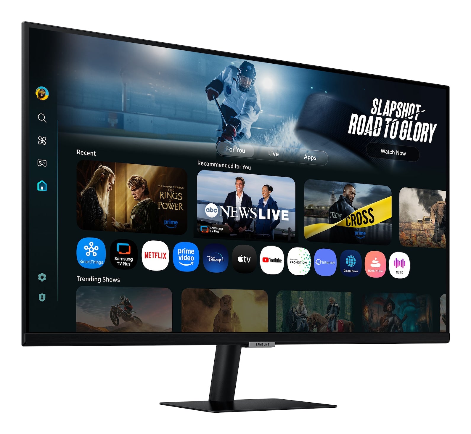 Samsung M7 M70F écran plat de PC 81,3 cm (32") 3840 x 2160 pixels 4K Ultra HD LCD Noir