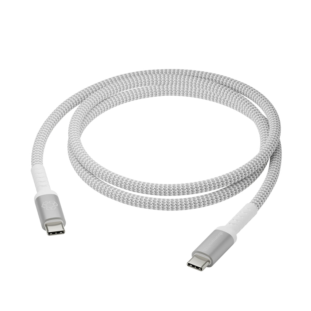 Câble USB-C vers USB-C 2.0, 1,2 m, 0,48 Gbit/s, Blanc, CB12CCGR7116
