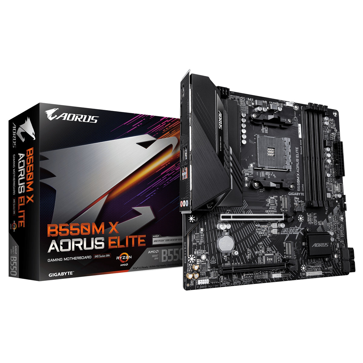 GIGABYTE B550M X AORUS ELITE Carte Mère