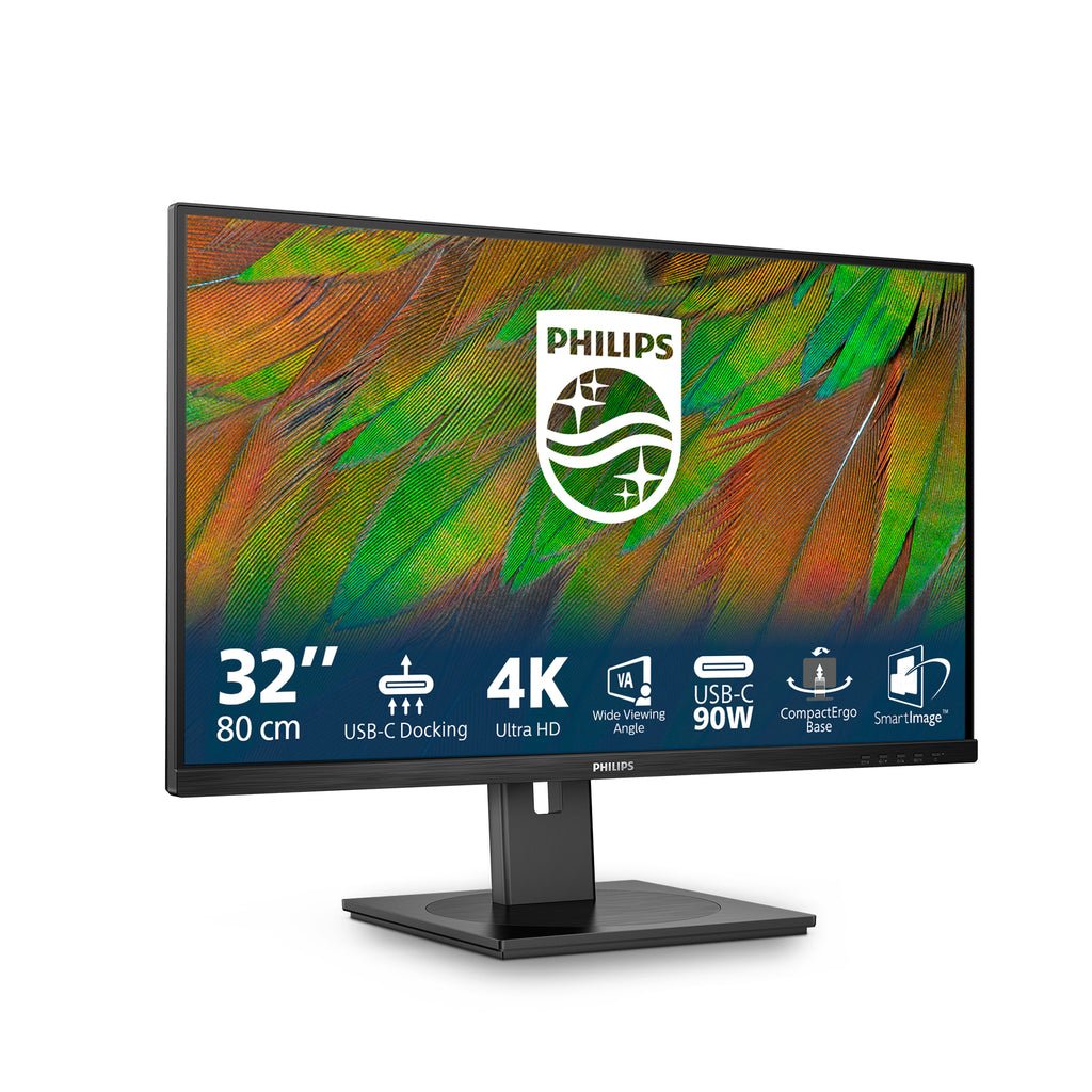 Philips 3000 series 32B1U3900/00 écran plat de PC 80 cm (31.5") 3840 x 2160 pixels 4K Ultra HD LCD Noir