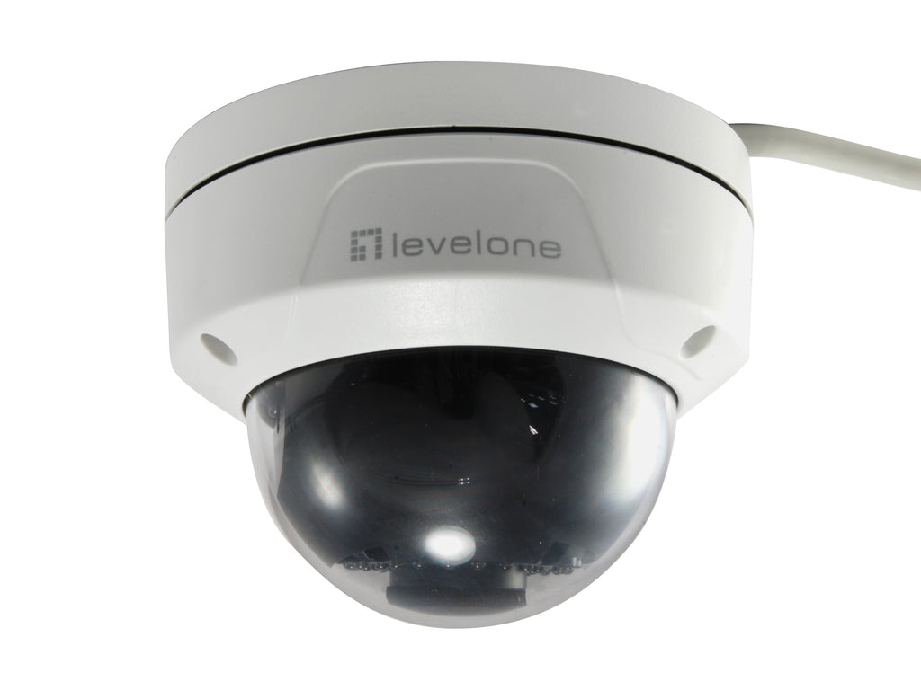 LevelOne FCS-3402 Caméra de Sécurité IP Dôme 1920 x 1080 pixels Intérieure et Extérieure