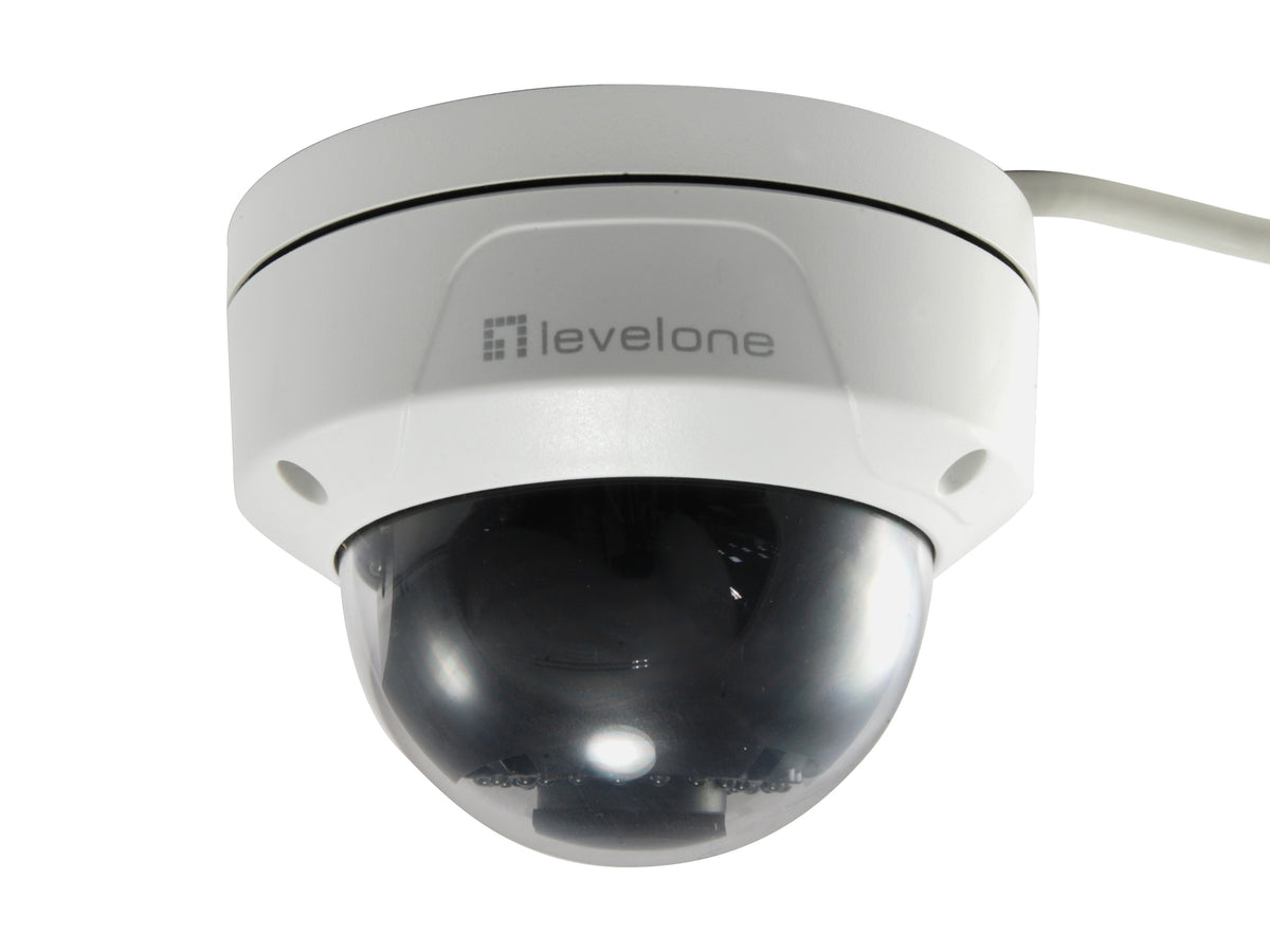 LevelOne FCS-3402 Caméra de Sécurité IP Dôme 1920 x 1080 pixels Intérieure et Extérieure