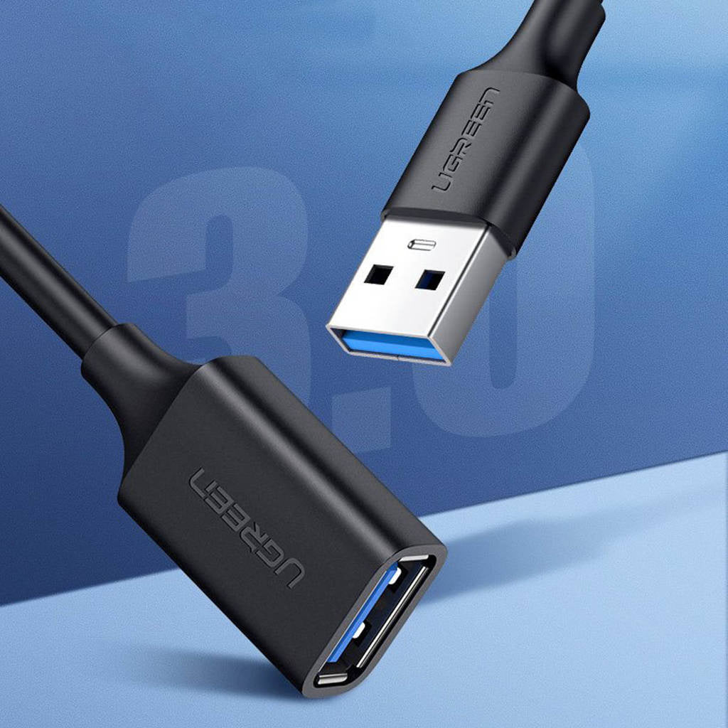 Ugreen US129 câble USB USB 3.2 Gen 1 (3.1 Gen 1) 0,5 m USB A 5 Gbit/s Noir