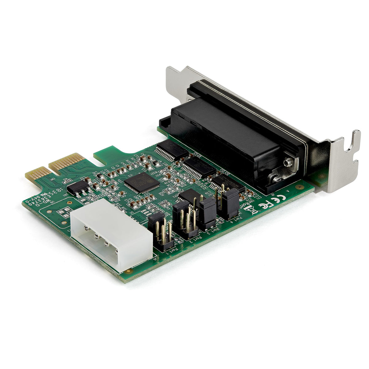 StarTech.com PEX4S953LP Carte Adaptateur PCI Express vers 4 Ports Série RS232 DB9