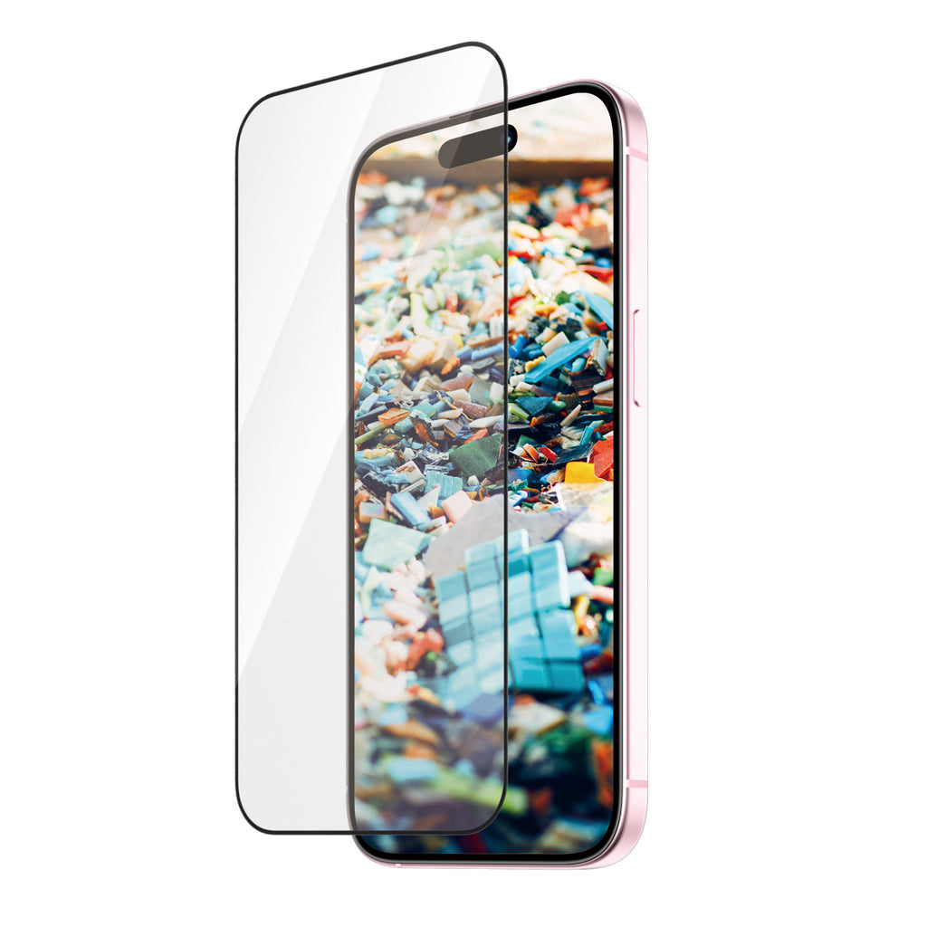 PanzerGlass ® Re:fresh Screen Protector iPhone 15 | Ultra-Wide Fit w. EasyAligner Protection d'écran transparent Apple 1 pièce(s)