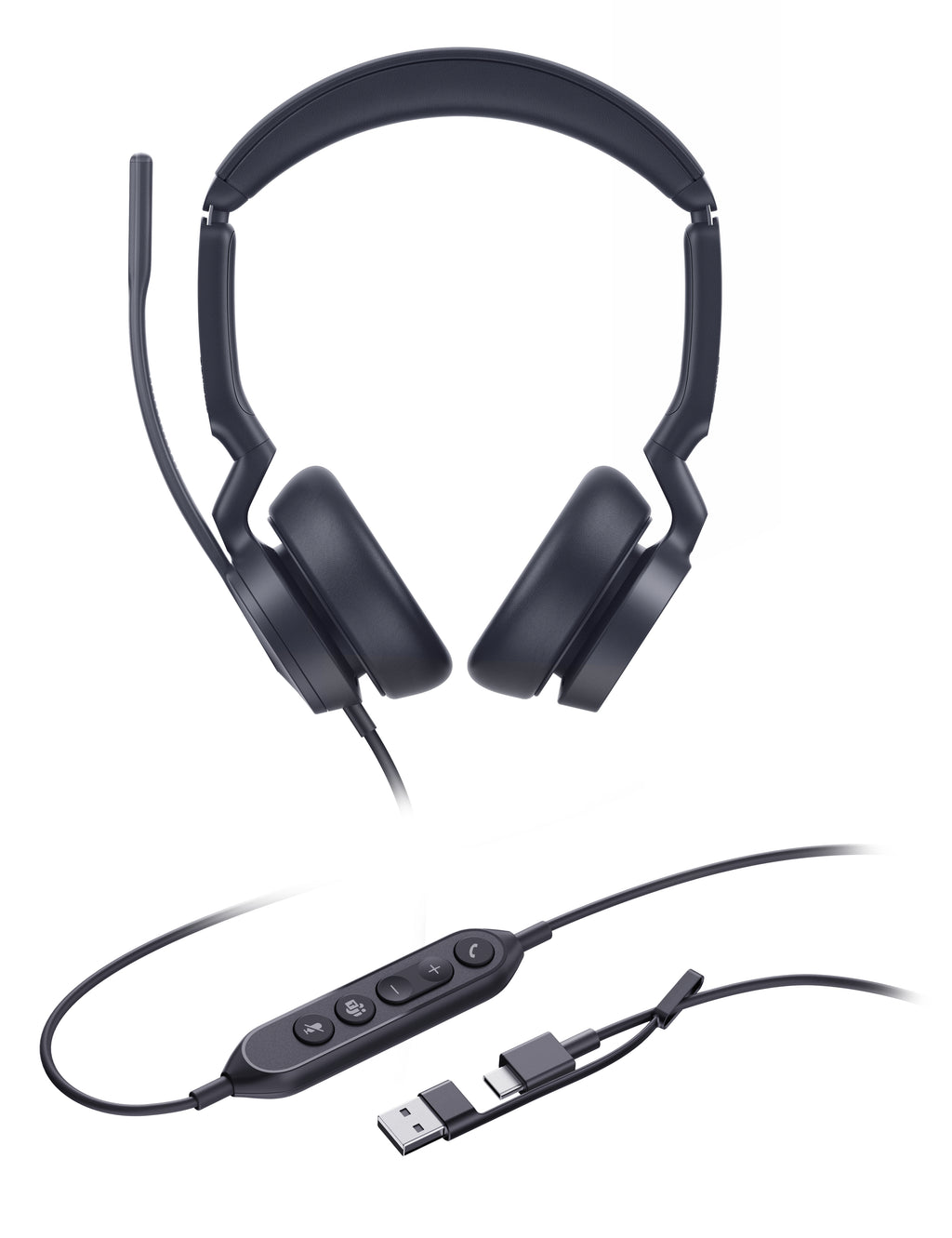 Yealink UH46 Dual Teams Casque USB-C/A