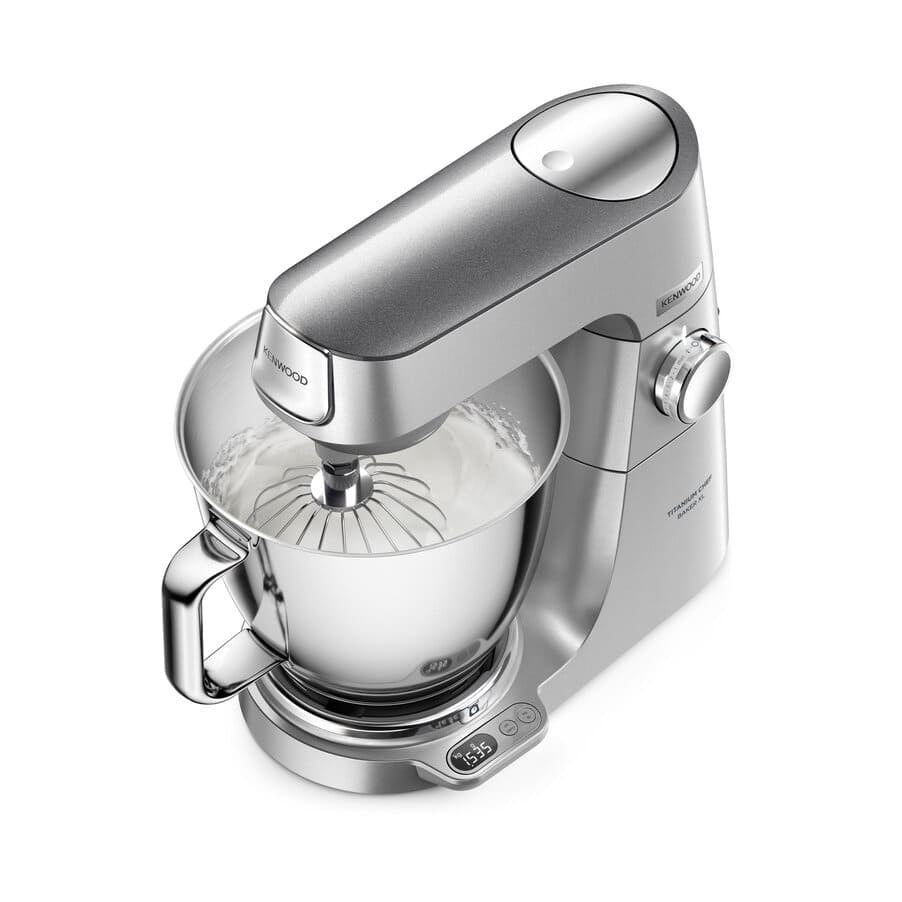 Kenwood Titanium Chef Baker XL Silver KVL85.704SI robot de cuisine 1200 W 7 L Argent Balances intégrées