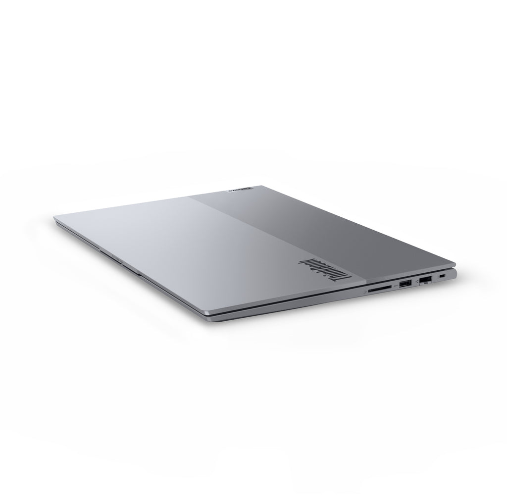 Lenovo ThinkBook 16 G7 ARP AMD Ryzen™ 5 7535HS Ordinateur portable 40,6 cm (16") WUXGA 16 Go DDR5-SDRAM 512 Go SSD Wi-Fi 6E (802.11ax) Windows 11 Pro Allemand Gris