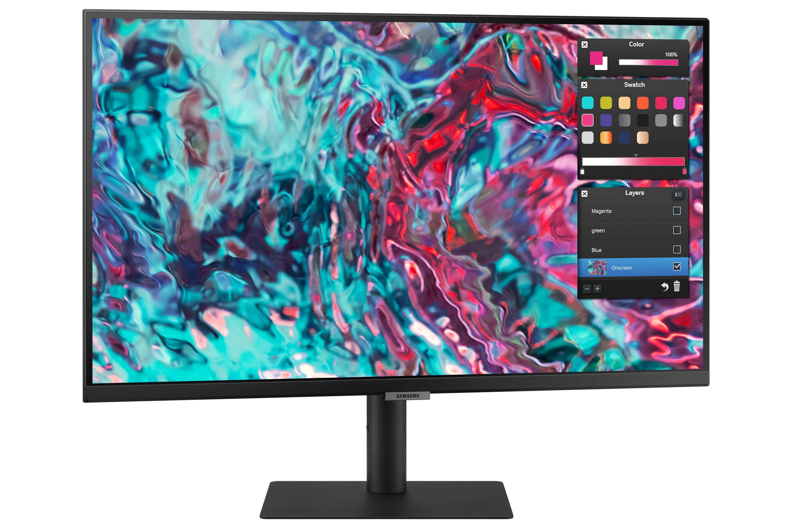 Samsung S80TB écran plat de PC 68,6 cm (27") 3840 x 2160 pixels 4K Ultra HD LED Noir
