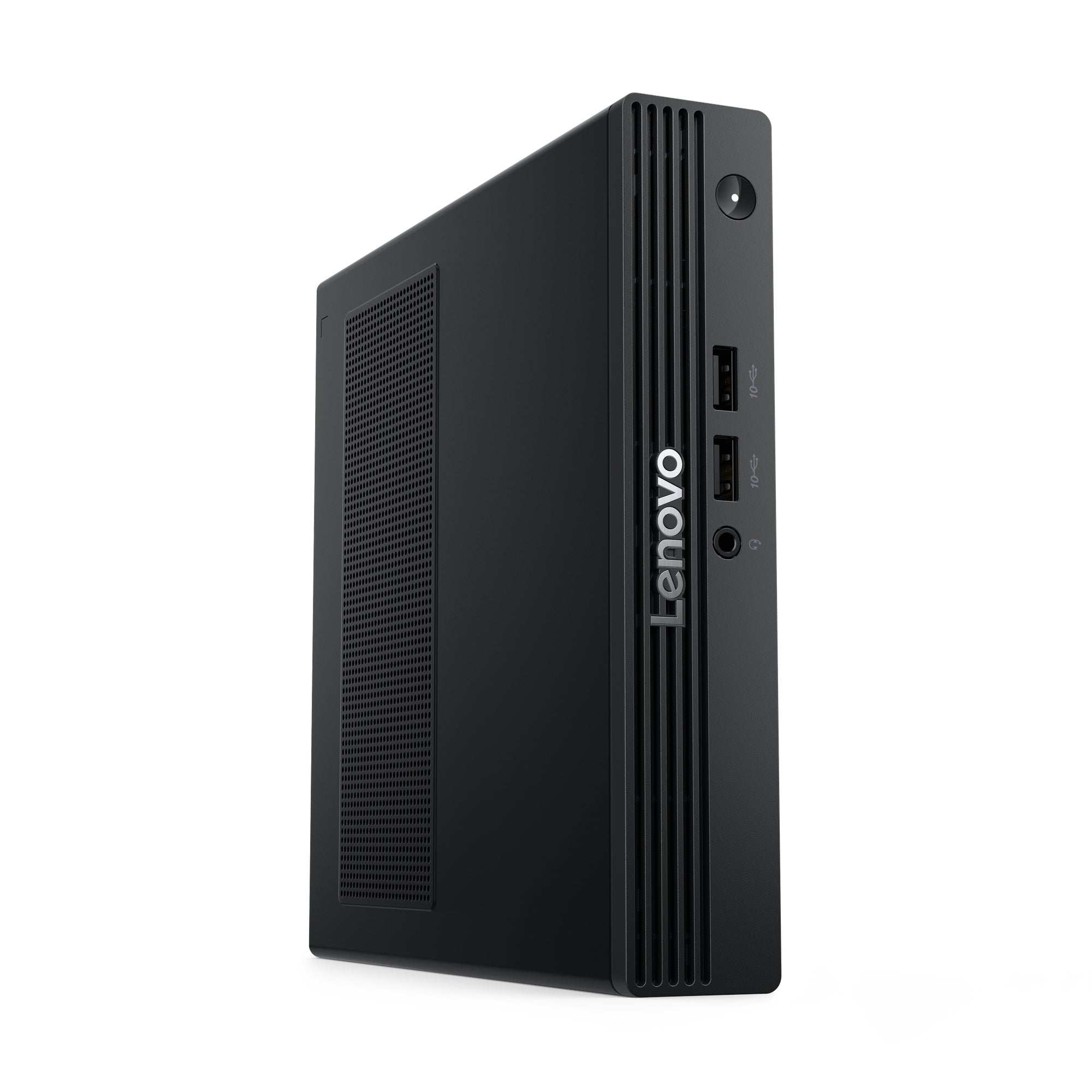 Lenovo V100q Intel Core i3 N-series i3-N305 16 Go DDR5-SDRAM 256 Go SSD Windows 11 Pro Mini PC Noir