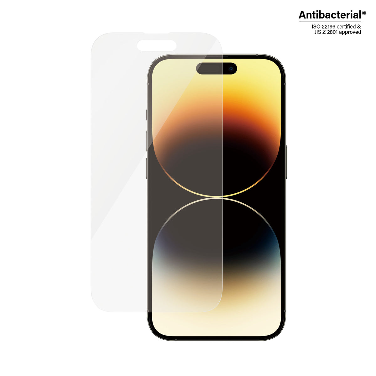 PanzerGlass ® Screen Protector iPhone 14 Pro | Classic Fit Protection d'écran transparent Apple 1 pièce(s)
