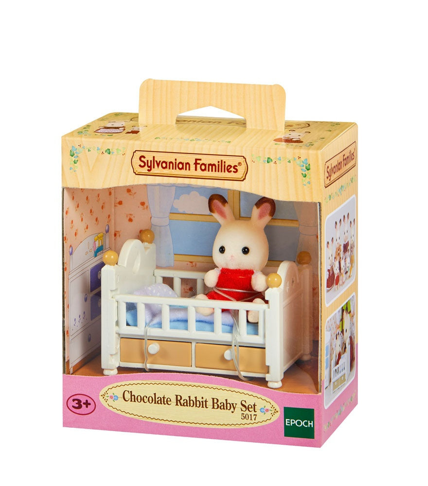 Sylvanian Families Le bébé Lapin Chocolat et lit - vue 2