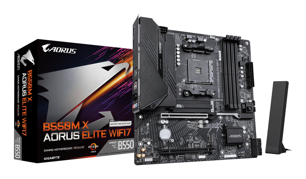 GIGABYTE B550M X AORUS ELITE WIFI7 Carte Mère