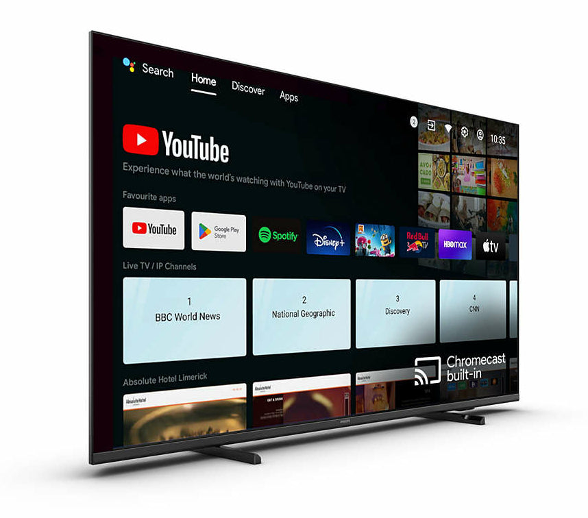 Philips 65HFL4518U/12 TV Hospitality 165,1 cm (65") 4K Ultra HD 350 cd/m² Smart TV Noir 20 W